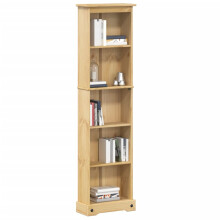 Berkfield Bookcase Corona 46x20x170 cm Solid Wood Pine