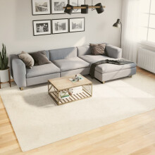 Berkfield Rug OVIEDO Short Pile Beige 240x340 cm