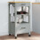Berkfield Kitchen Trolley MONZA 48x40x88.5 cm Solid Wood Pine 1