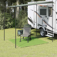 Berkfield Tent Carpet Light Green 250x250 cm HDPE