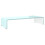 Berkfield TV Stand/Monitor Riser Glass Green 60x25x11 cm 2