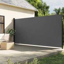 Berkfield Retractable Side Awning Anthracite 200x500 cm