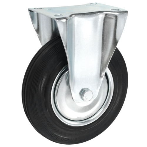 Berkfield 12 pcs Fixed Casters 200 mm 2