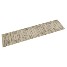 Berkfield Kitchen Rug Washable Fence 60x300 cm Velvet