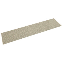 Berkfield Kitchen Rug Washable Leaves 60x300 cm Velvet