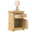 Berkfield Bedside Cabinet Corona 45x35x64 cm Solid Wood Pine 1