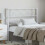 Berkfield Metal Replace Headboard White 100 cm 1