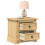 Berkfield Bedside Cabinet Corona 53x39x47 cm Solid Wood Pine 1