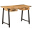 Berkfield Desk with Drawers 105x55x70 cm Solid Wood Mango and Iron 1