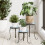 Berkfield Plant Stands 3 pcs Blue and White Ceramic 1