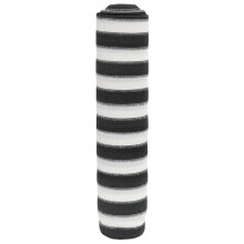 Berkfield Privacy Net Anthracite and White 1.2x10 m HDPE 195 g/m