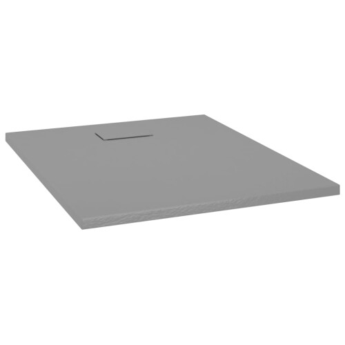 Berkfield Shower Base Tray SMC Grey 100x80 cm 1