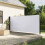 Berkfield Retractable Side Awning White 180x600 cm 1