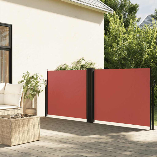 Berkfield Retractable Side Awning Terracotta 100x600 cm