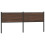 Berkfield Replace Headboard Brown Oak 190 cm Engineered Wood and Steel 1
