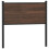 Berkfield Replace Headboard Brown Oak 80 cm Engineered Wood and Steel 1