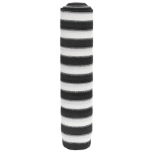 Berkfield Privacy Net Anthracite and White 1.5x10 m HDPE 75 g/m