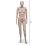 Berkfield Mannequin Women Round Head 7