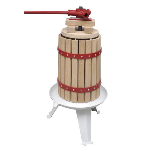 Berkfield 2 Piece Fruit & Wine Press and Crusher Set 1