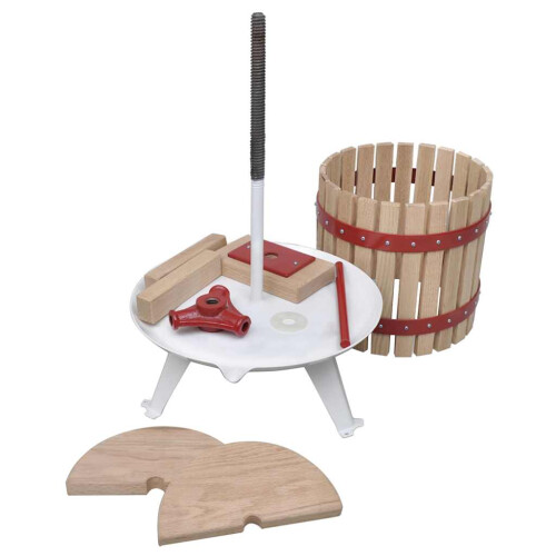 Berkfield 2 Piece Fruit & Wine Press and Crusher Set 2