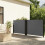 Berkfield Retractable Side Awning Anthracite 100x600 cm 1