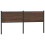 Berkfield Replace Headboard Brown Oak 180 cm Engineered Wood and Steel 1
