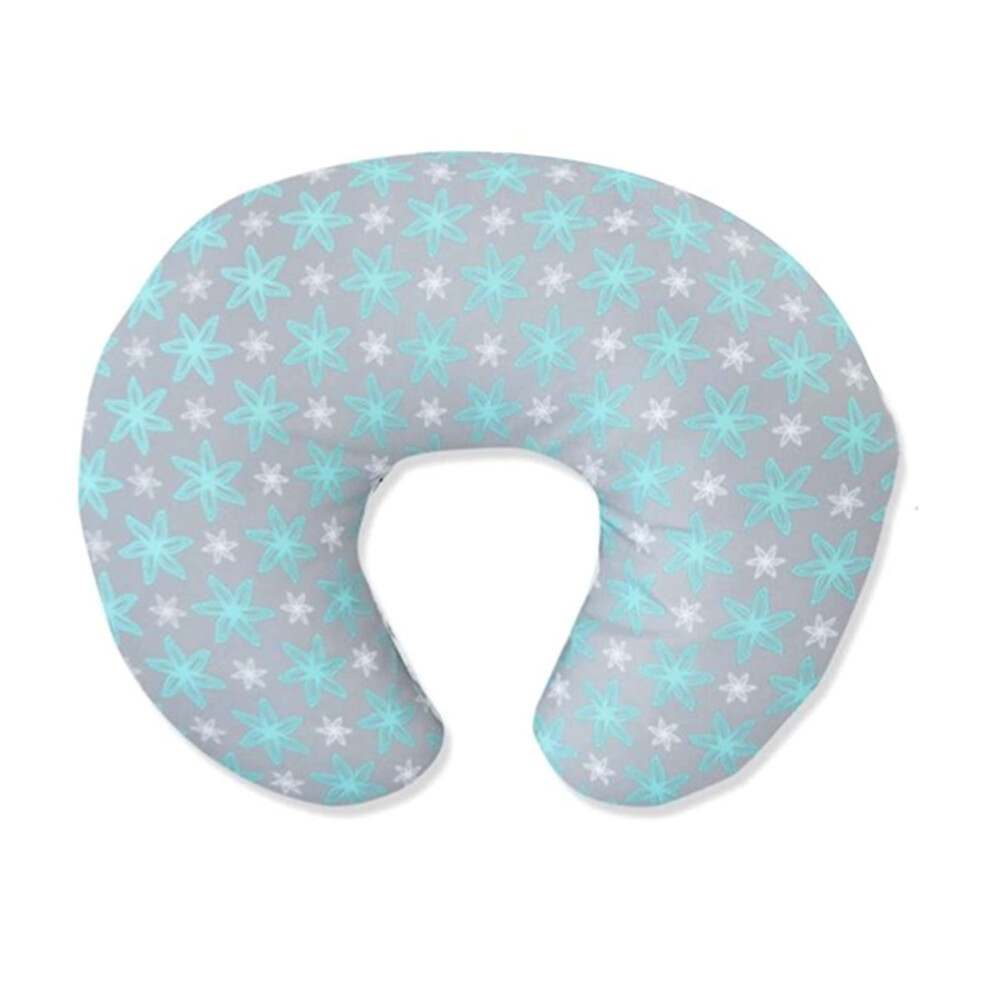 Breathable Cotton Nursing Pillow Cover for Baby Feeding, Removable Breastfeeding Slipcover, Machine Washable