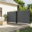 Berkfield Retractable Side Awning Anthracite 180x600 cm 1
