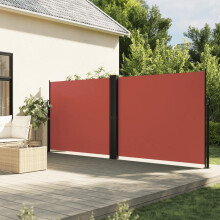 Berkfield Retractable Side Awning Terracotta 160x600 cm