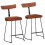 Berkfield Bar Stools 2 pcs 49x43x79 cm Solid Wood Mango 1