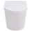 Berkfield Wall Hung Toilet Ceramic White 5