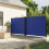 Berkfield Retractable Side Awning Blue 180x1000 cm 1