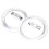 Berkfield Button Badges Kit with Pins 100 Sets Acrylic 44 mm 3