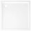 Berkfield Square ABS Shower Base Tray White 80x80 cm 6