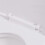 Berkfield Wall Hung Toilet Ceramic White 6