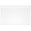 Berkfield Rectangular ABS Shower Base Tray White 80x120 cm 5
