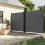 Berkfield Retractable Side Awning Anthracite 200x1000 cm 1