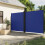 Berkfield Retractable Side Awning Blue 200x1000 cm 1