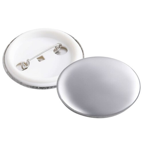 Berkfield Pinback Button Parts 500 Sets 37 mm 1