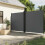 Berkfield Retractable Side Awning Anthracite 200x600 cm 1