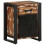 Berkfield Bedside Cabinet Multicolour 40x30x50 cm Solid Wood Reclaimed 1