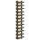 Berkfield Wall Mounted Wine Racks for 12 Bottles 2 pcs Black Iron 4
