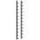 Berkfield Wall Mounted Wine Racks for 12 Bottles 2 pcs Black Iron 5