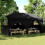 Berkfield Foldable Party Tent Pop-Up with 4 Sidewalls Black 1