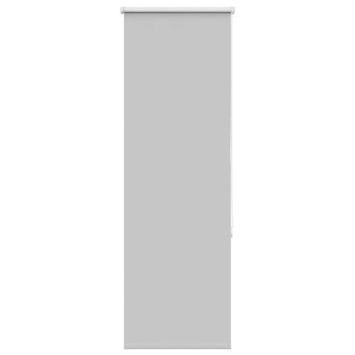 Berkfield Roller Blind Blackout Light Grey 45x150 cm Fabric Width 40.7 cm Polyester