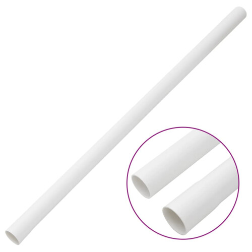 Berkfield Cable Trunkings with Clips ò30 mm 30 m PVC 2