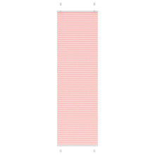 Berkfield Pleated Blind Pink 60x200 cm Fabric Width 59.4 cm Polyester