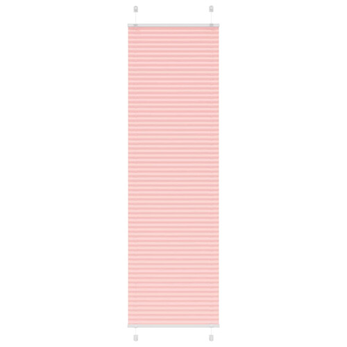 Berkfield Pleated Blind Pink 60x200 cm Fabric Width 59.4 cm Polyester