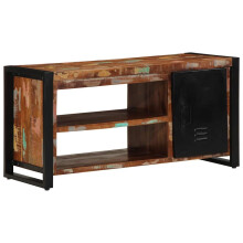 Berkfield Shoe Bench Multicolour 100 x 40 x 50 cm Solid Reclaim wood