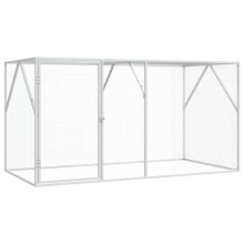 Berkfield Bird Cage Anthracite 208 x 102 x 108 cm Galvanised Steel